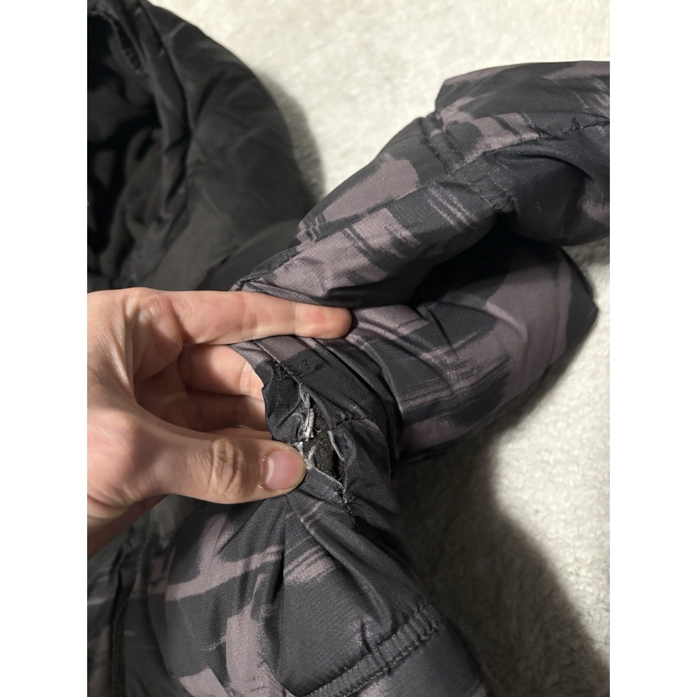 Jordan Nike Boys Large Puffer Camo Zip Hooded Jacket READ - Picture 3 of 8